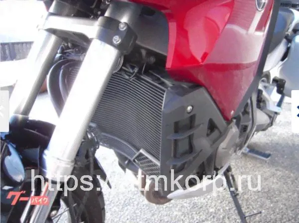 Мотоцикл Honda VFR1200XD DCT рама SC70 модификация Crosstourer Touring enduro Туристический эндуро гв 2014 мотокофры пробег 13 т.км Red