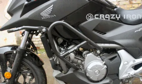 Дуги на мотоцикл HONDA NC700X, XD, NC750X, XD с перемычкой для крепления доп. света `12-`20 CRAZY IRON серии STREET-1