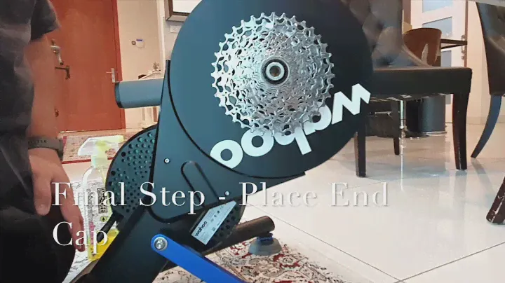 Replacing Shimano Hub with SRAM XDR Hub on Wahoo Kickr V5 / Kickr Core for SRAM AXS Cassette Install