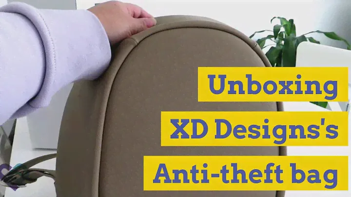 Unboxing XD Design's Anti-theft Bobby Elle bag | Team AJA