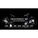 Катушка безынерционная Shimano 21 Twin Power XD 4000HG (JDM)