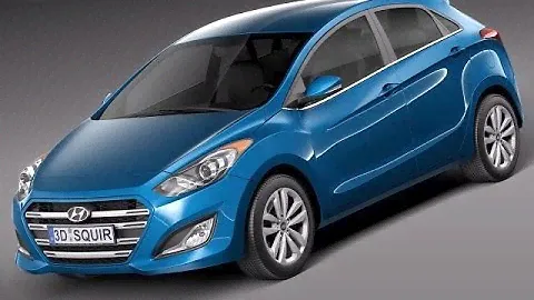 3D Model Hyundai Elantra GT 2016 3D Model at 3DExport.com