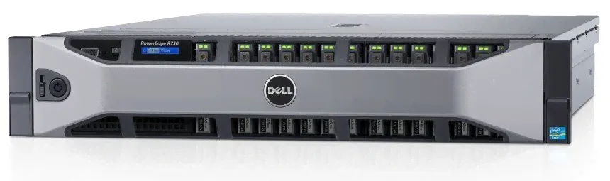 Сервер Dell PowerEdge R730xd R730XD-ADBC-44 2U/ 1xE5-2630 v4/ 1x16Gb RDIMM(2400)/ H730 1Gb/ 3x600Gb