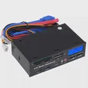 5,25 медиа приборная панель многофункциональный USB 2,0 SD,CF,MS,XD TF M2 кардридер передняя панель с аудио eSATA,USB3.0, контроллер скорости вентилятора (art.: 3920b4260e016)
