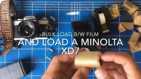 Bulk Loading Film | Minolta XD 7