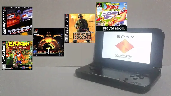 GPD XD   Тест эмуляции игр Playstation 1