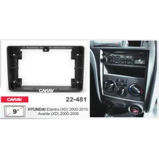 Переходная рамка 2DIN 9 дюймов (CARAV 22-481) HYUNDAI Elantra (XD) 2000-2010; Avante (XD) 2000-2006 Разм. 230/220 x130