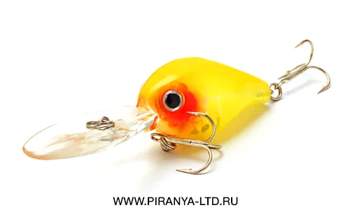 Воблер Lucky Craft Clutch XD-220 Impack Yellow 45мм, 6,6г, плавающий, 2м