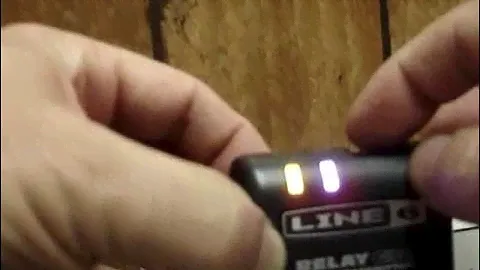 Line 6 G30 wireless switching from RF1 to RF2