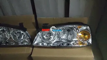 Hyundai Elantra xd 3 фары тюнинг хром Хендай Элантра хд Хундай Елантра МирКузова