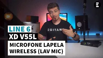 Line6 XD-V55L - microfone lapela SEM FIOS - review e teste | EGITANA.pt
