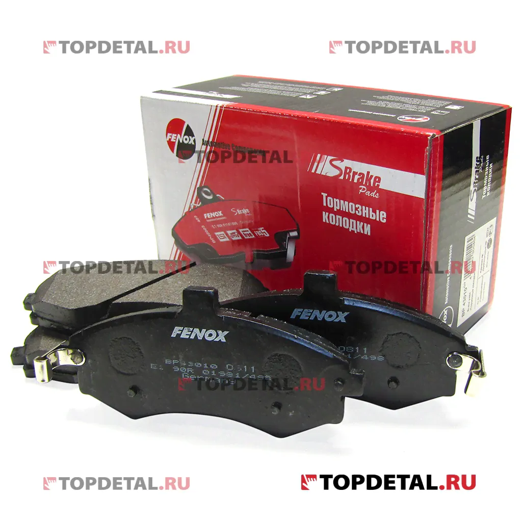 Колодка тормозная передняя (кт.4шт.) Elantra (XD)03- 581012DA50 (BP43010 O7) Фенокс