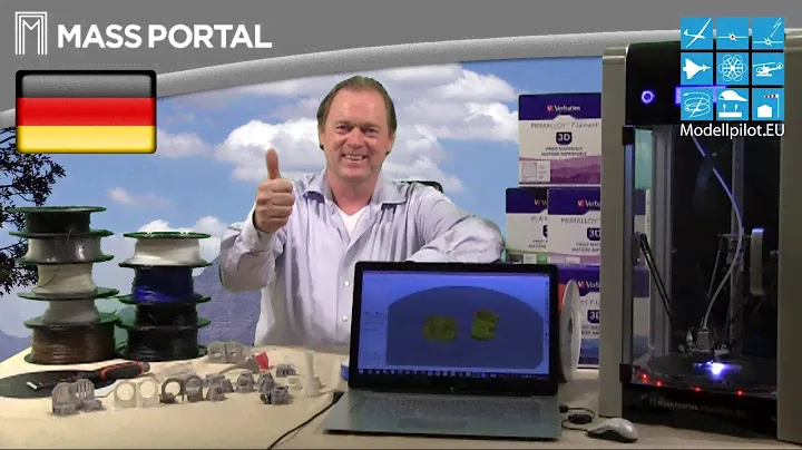 PHARAOH ED 3D-DRUCKER/3D-PRINTER by MASS PORTAL VIDEO TESTREPORT TESTBERICHT TEST (German)