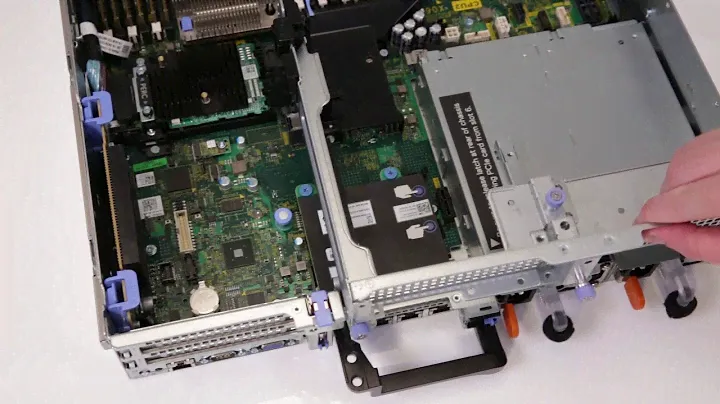 Dell EMC PowerEdge R740  Remove Install Network Daughter Card