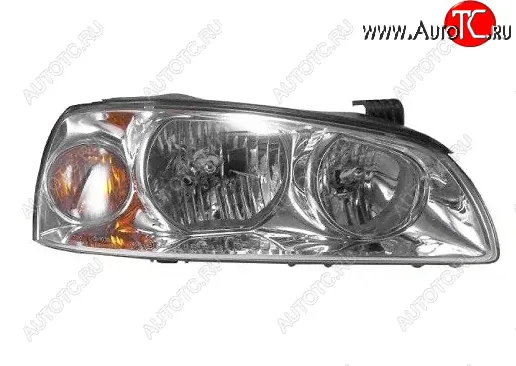 Фара (мех. корректор, хром, правая) Hyundai Elantra XD (2000-2003)-0