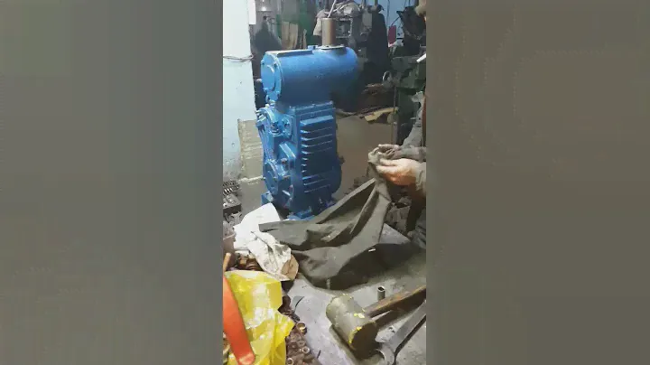 Снимаем Шкив насоса АВЗ 20