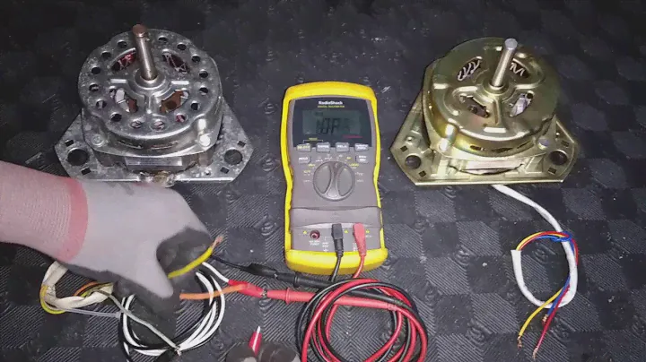 Washing Machine Repair (Manual) "How to test wash motor using Digital Multimeter".