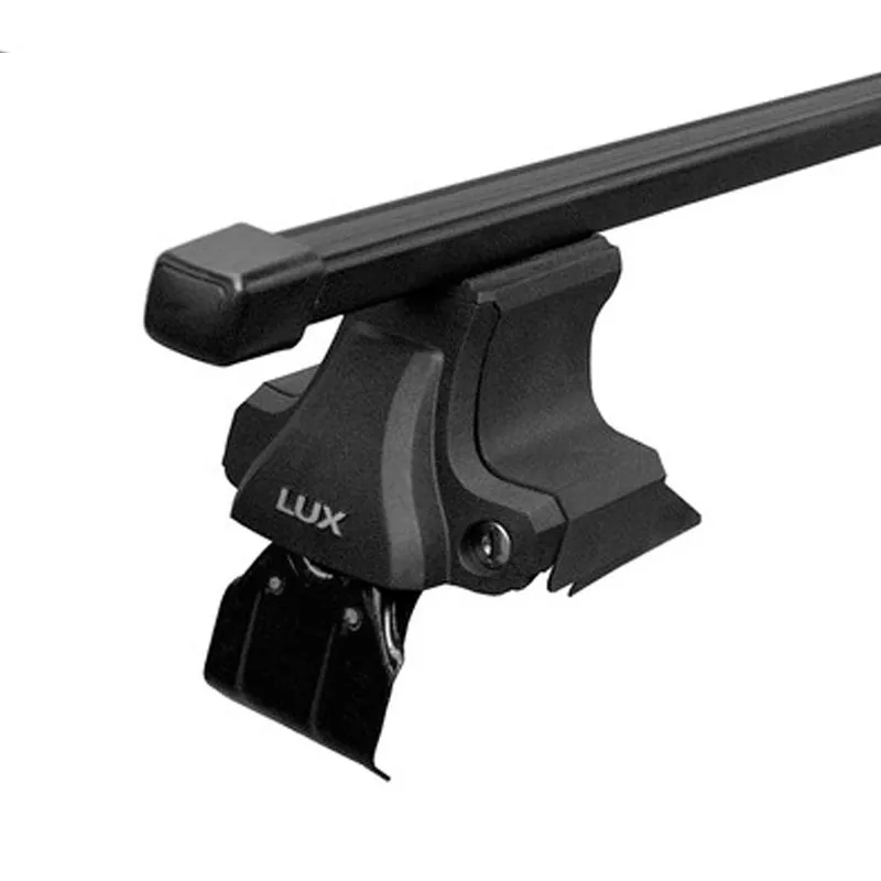 Багажник на крышу D-LUX 1 для Tagaz Elantra XD седан 2008-2011 за дверной проем, прямоугольные дуги