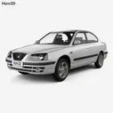 Hyundai Elantra (XD) 2014 3D model