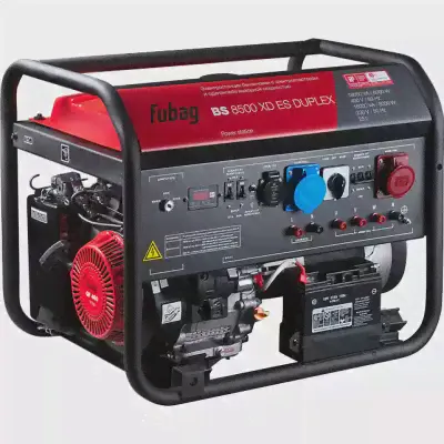 Бензиновый генератор FUBAG BS 8500 XD ES DUPLEX 641021-0