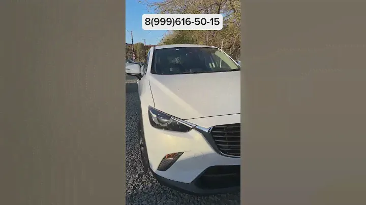 Дизельная MAZDA CX-3 из Японии "под заказ"