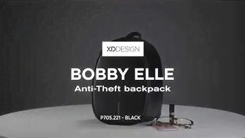 Bobby Elle Anti-Theft backpack, Black