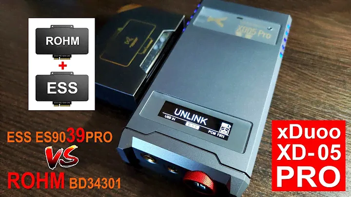 Сравнение звучания ES9039PRO vs ROHM на XDuoo XD05 PRO [DacMaster]
