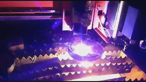 Режем плазмой металл 80 мм. Станок ГК Завод МТР HPR400xd+сверлильная голова 2