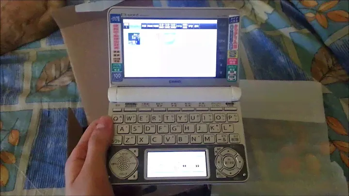 Casio EX-word XD-N7400 - Unboxing