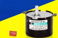 Синхронный двигатель переменного тока с постоянными магнитами XD-50KTYZ 220V r/min:1