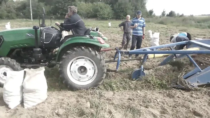 🚜Минитрактор CATMANN XD 325 4WD с Картофелекопалкой 2х рядной