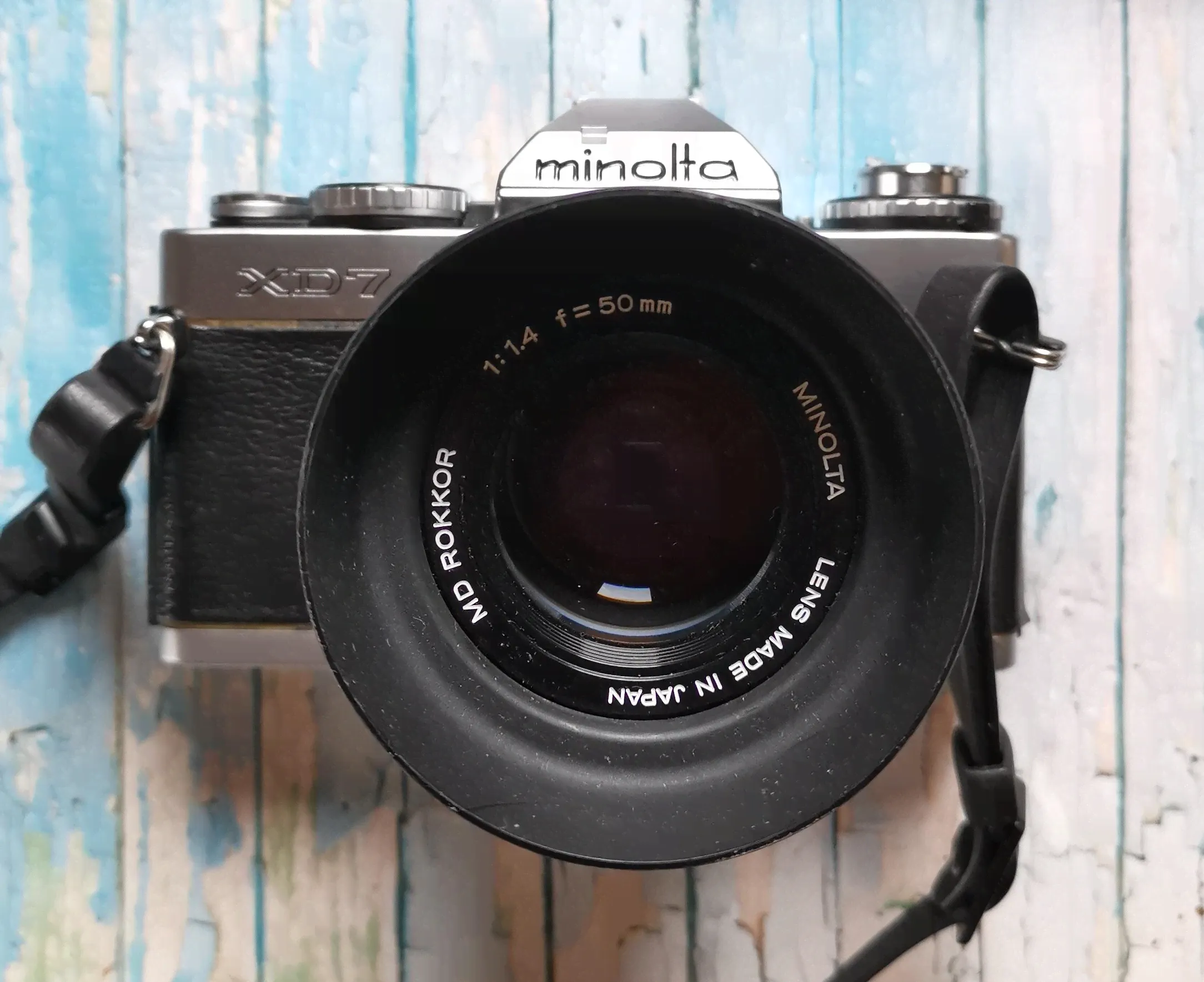 Minolta xd-7 / xd-11 / xd + Minolta md rokkor 50 mm f/1.4