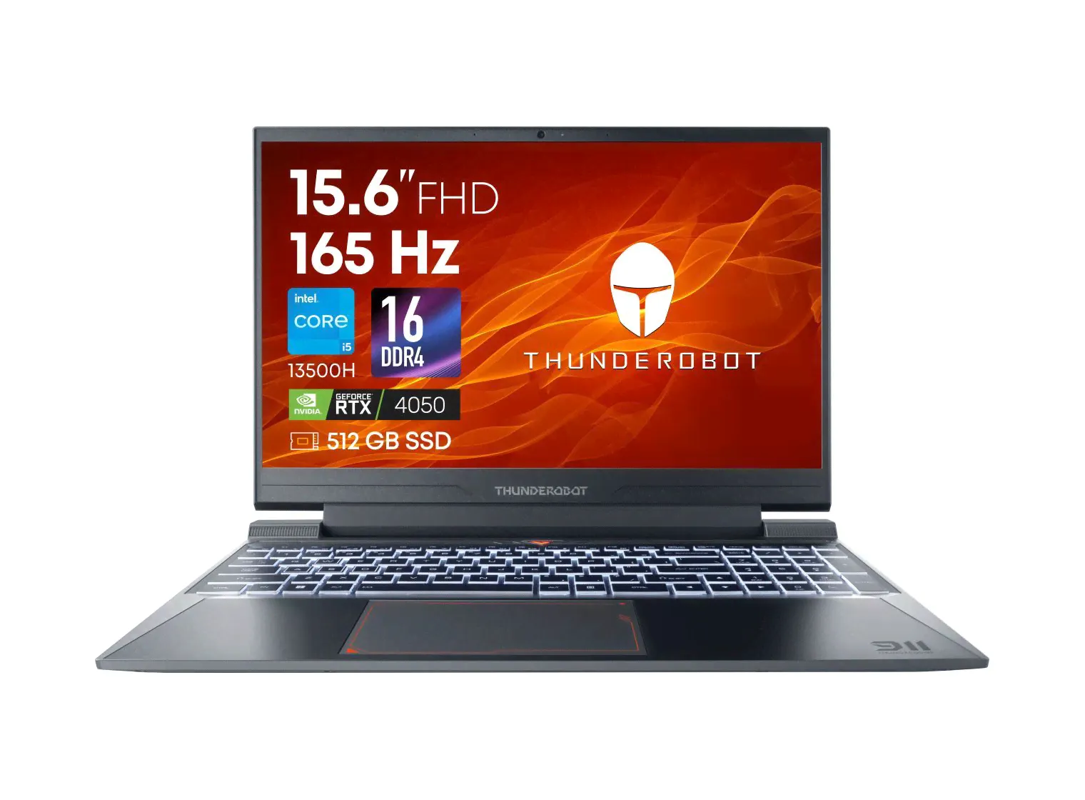 ThundeRobot 911 X Wild Hunter G3 XD Игровой ноутбук 15.6", Intel Core i5-13500H, RAM 16 ГБ, SSD 512 ГБ, NVIDIA GeForce RTX 4050 для ноутбуков (6 Гб), Без системы, серебристый, Русская раскладка