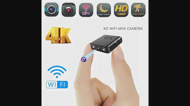 4K Full HD 1080P Mini ip Cam XD WiFi Night Vision