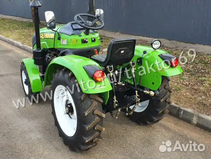 Минитрактор Catmann XD-354 + Плуг-1
